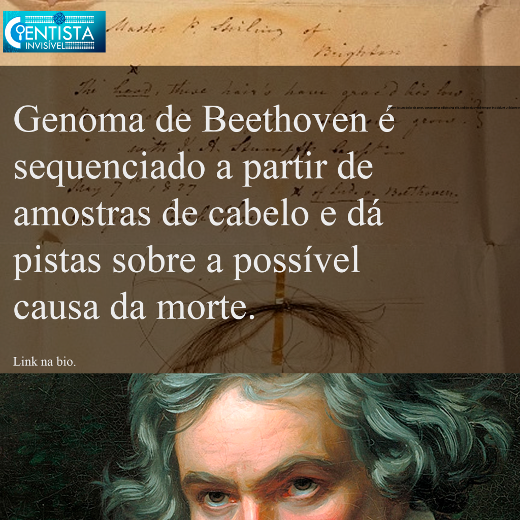 A possível causa da morte de Beethoven revelada por mechas de cabelo